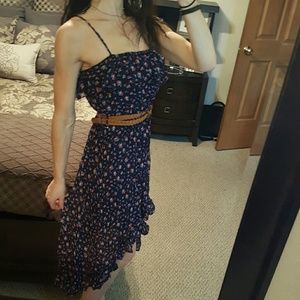 High Low Floral Sun Dress